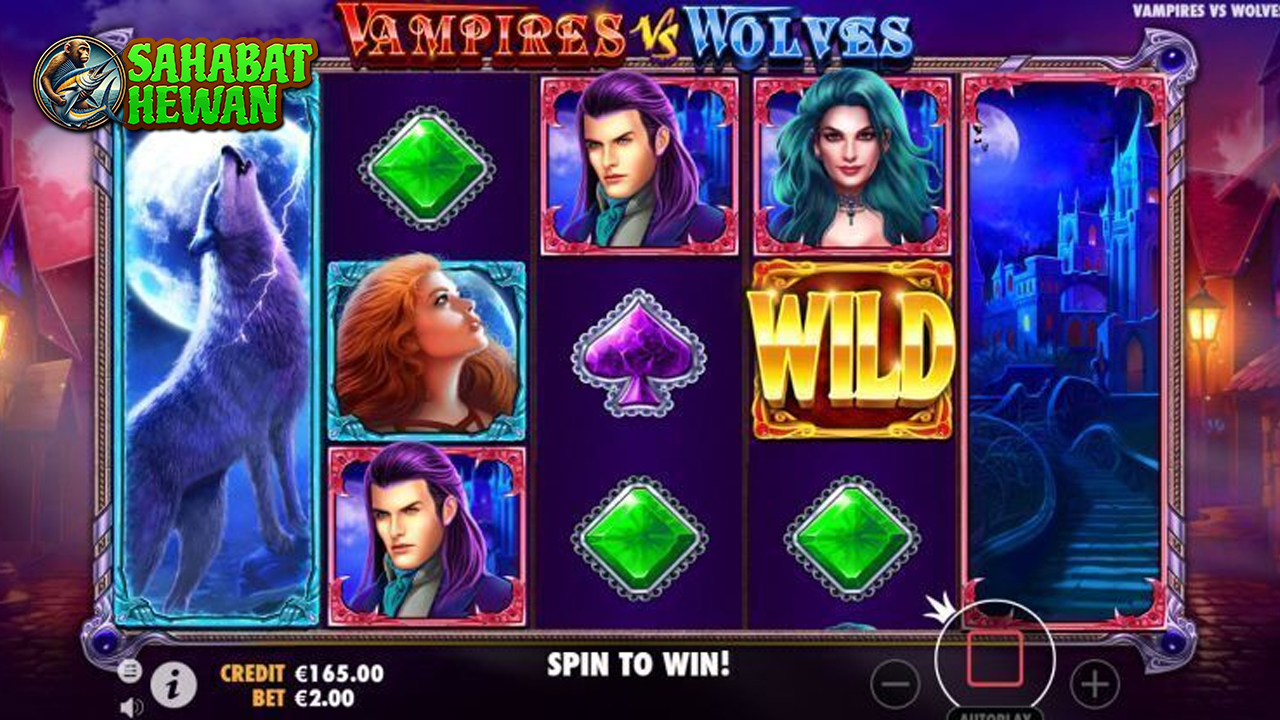 Slot Online Vampires Vs Wolves Ketegangan Tiada Henti!