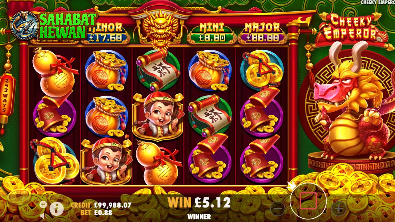 Slot Gacor Cheeky Emperor Kaisar Usil Panen Cuan!v