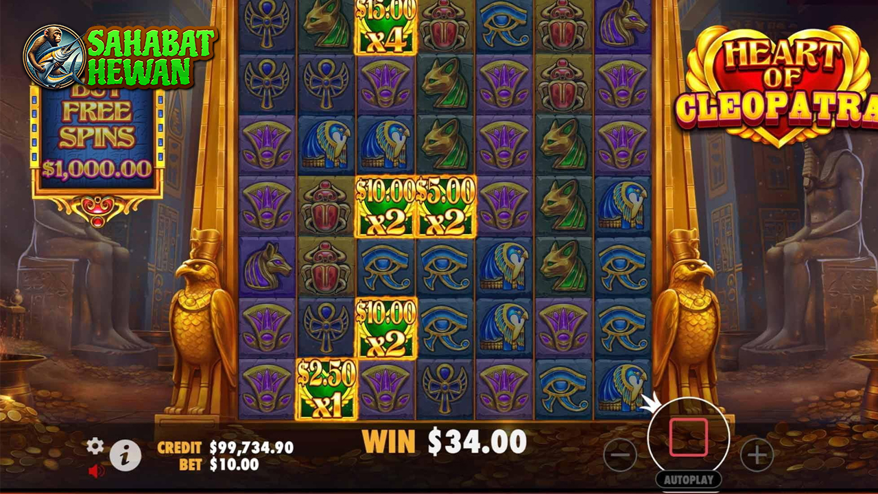 Heart Of Cleopatra Jadi Lebih Asik dengan Login Ruby8000!