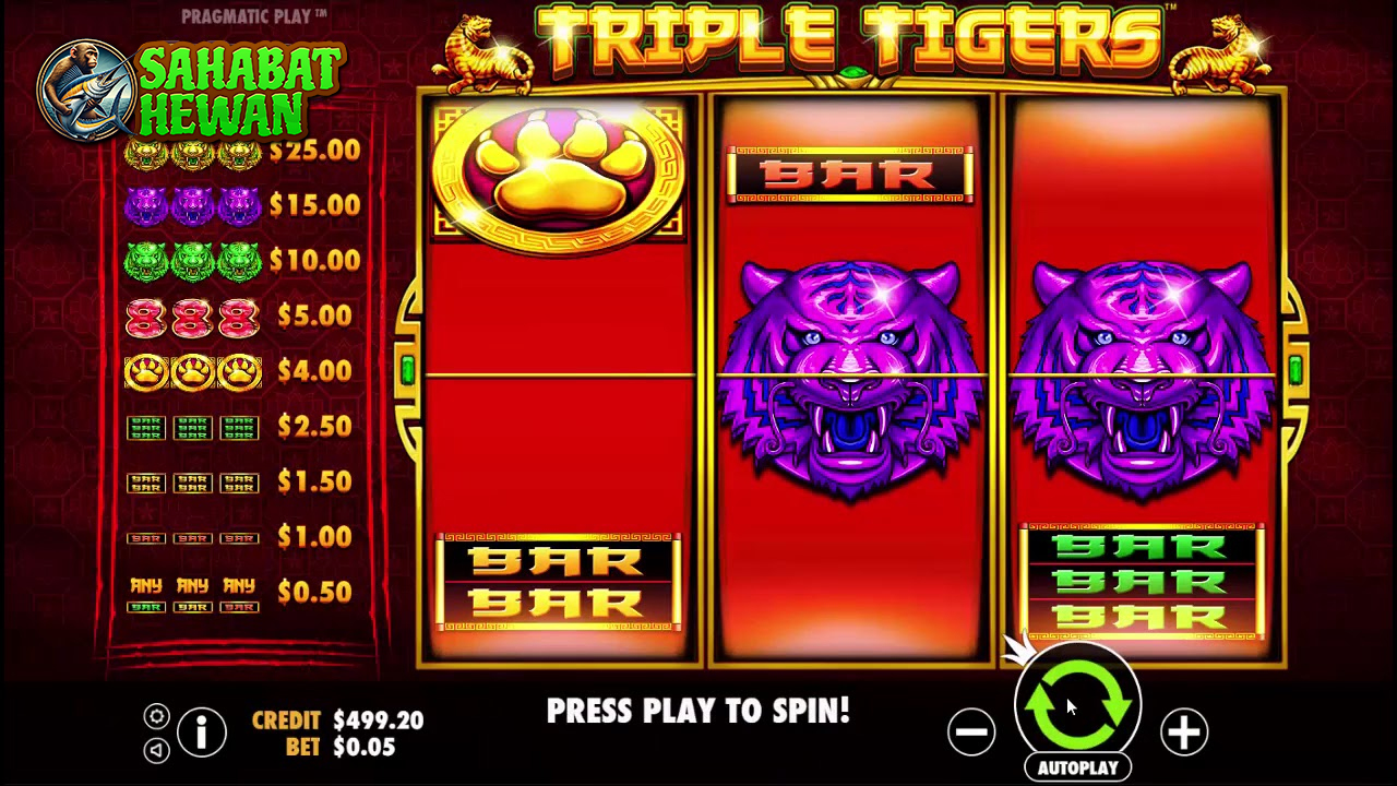 Kehebatan Game Slot Online Triple Tigers dengan Harimau Sakti!
