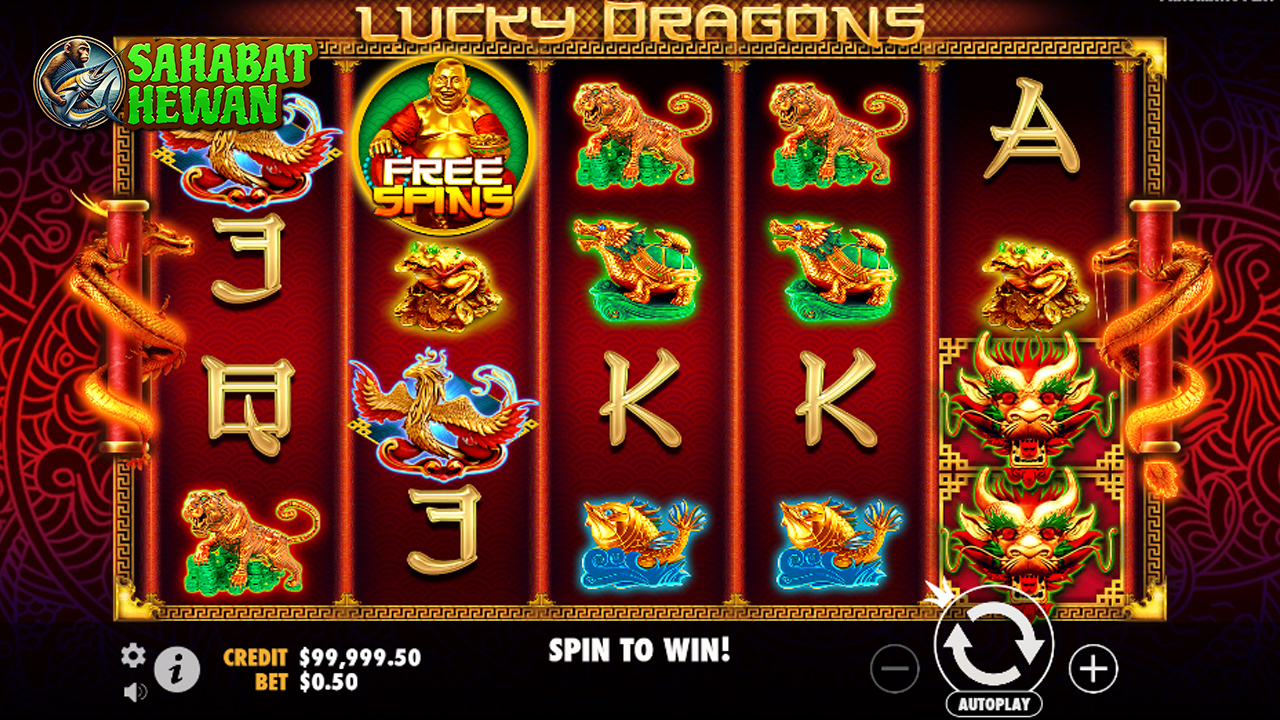 Link Gacor Lucky Dragons Slot Desain Oriental Autentik!v