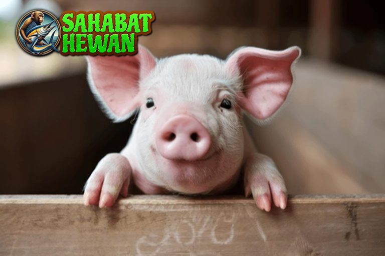 Babi Pink Super Lucu dengan 1 Kebiasaan Tak Terduga