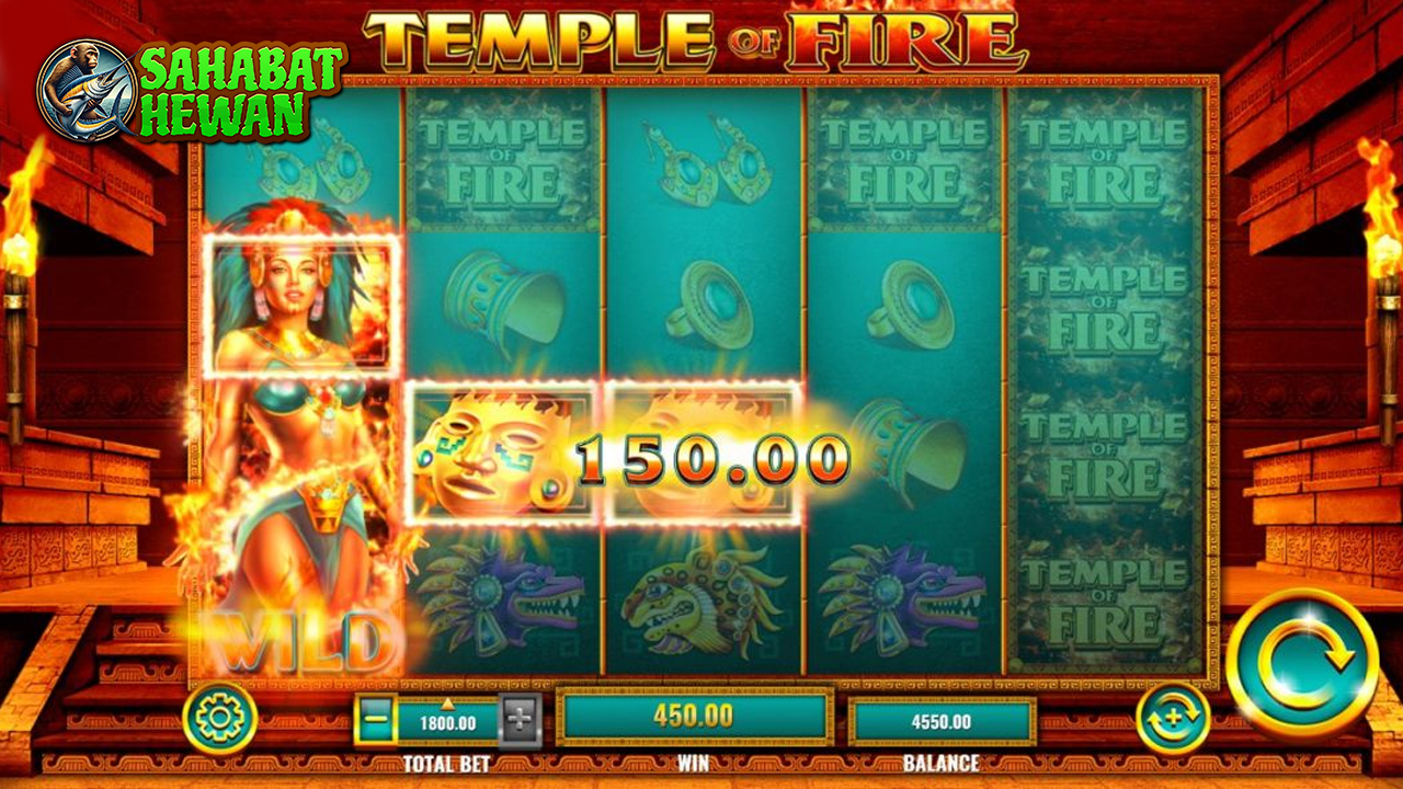 Fire Temple di Cnnslot 7 Jalan Menuju Jackpot Api