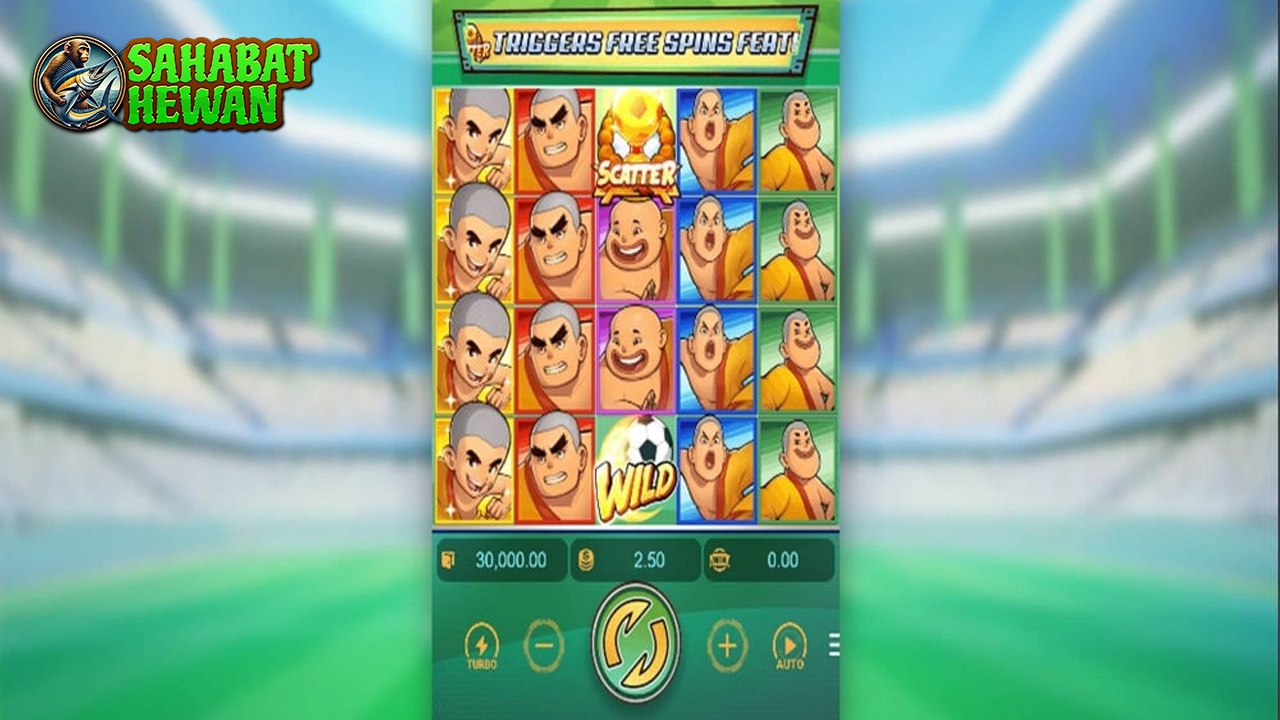 Shaolin Soccer Slot Bet 200 Sepak Bola Indah